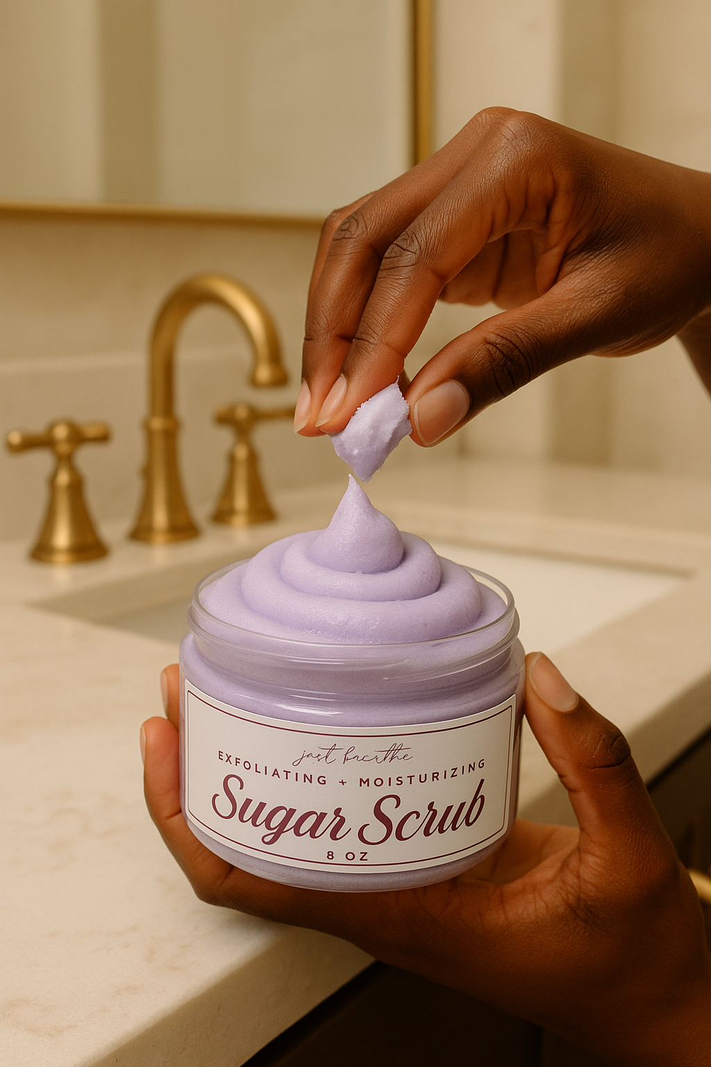 Whipped Foaming Sugar Scrub Delight 2-1