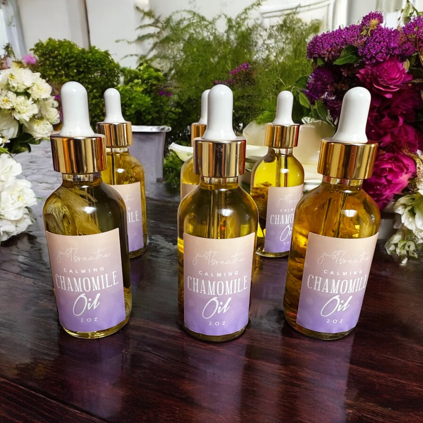 Infused Chamomile Calming Body Oil