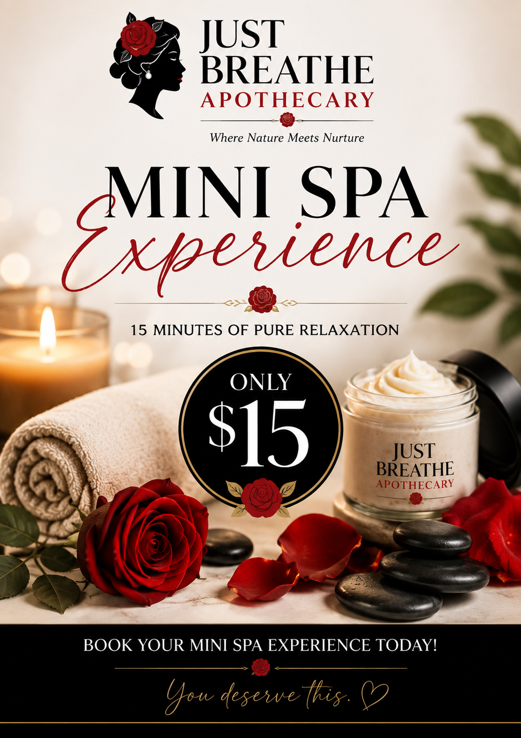 Just Breathe Mini Spa Experience
