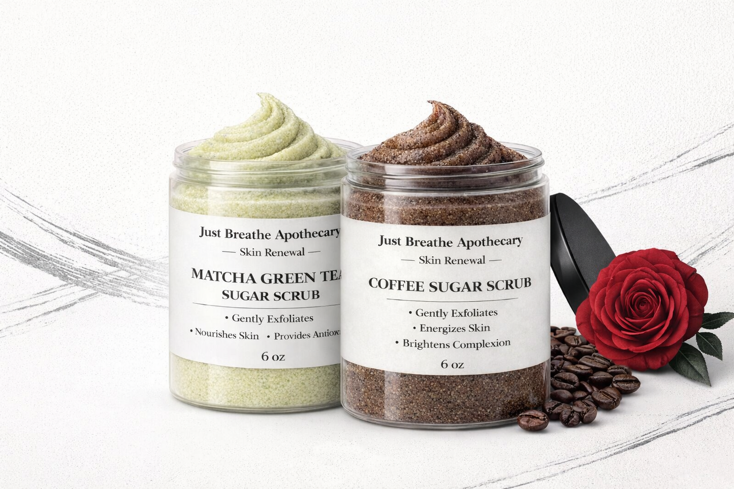 Glow Reset Foaming Sugar Scrub Duo