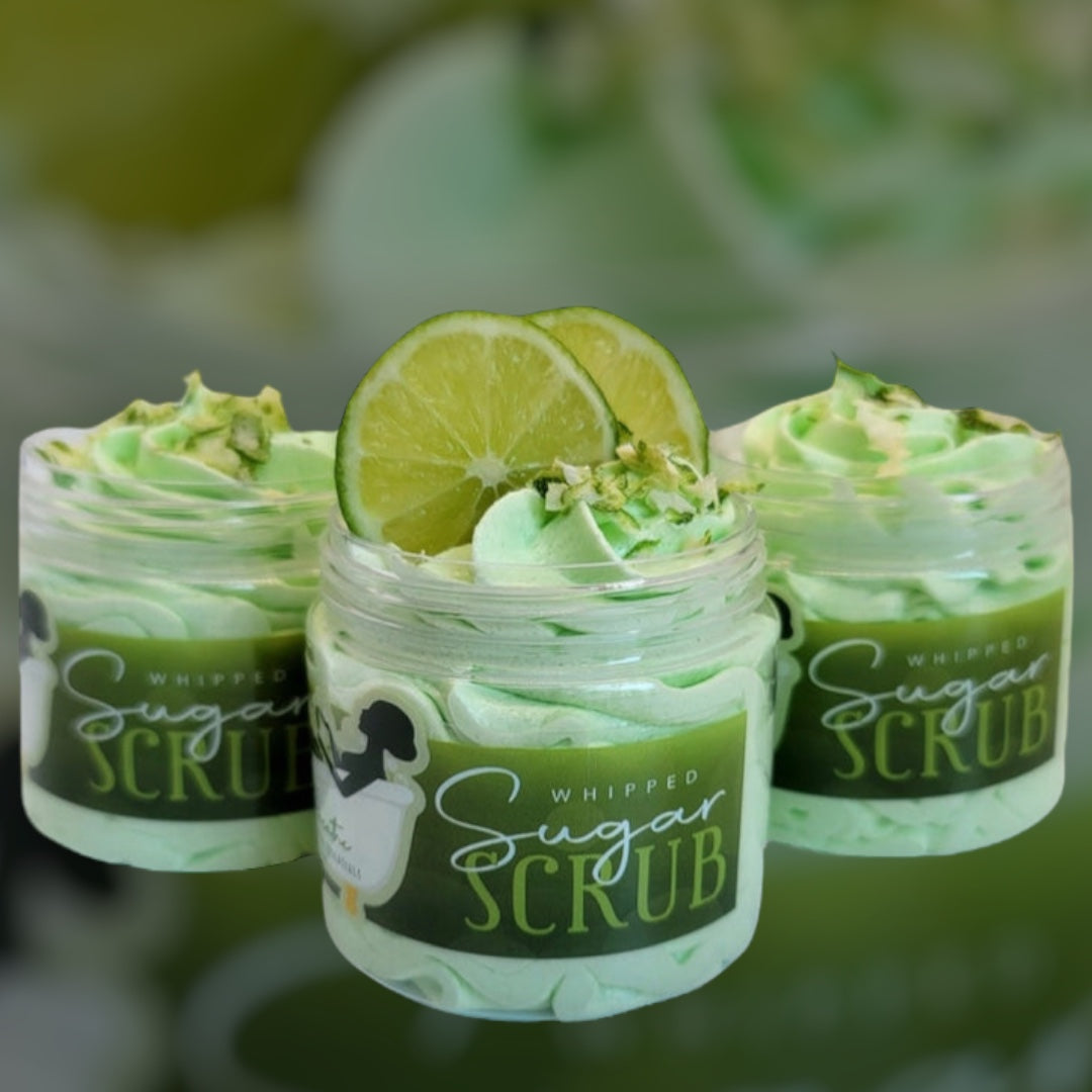 Luxurious Foaming Whipped Sugar Scrub