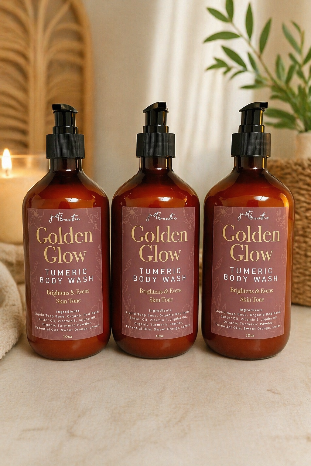 Golden Glow Turmeric Moisturizing Body Wash