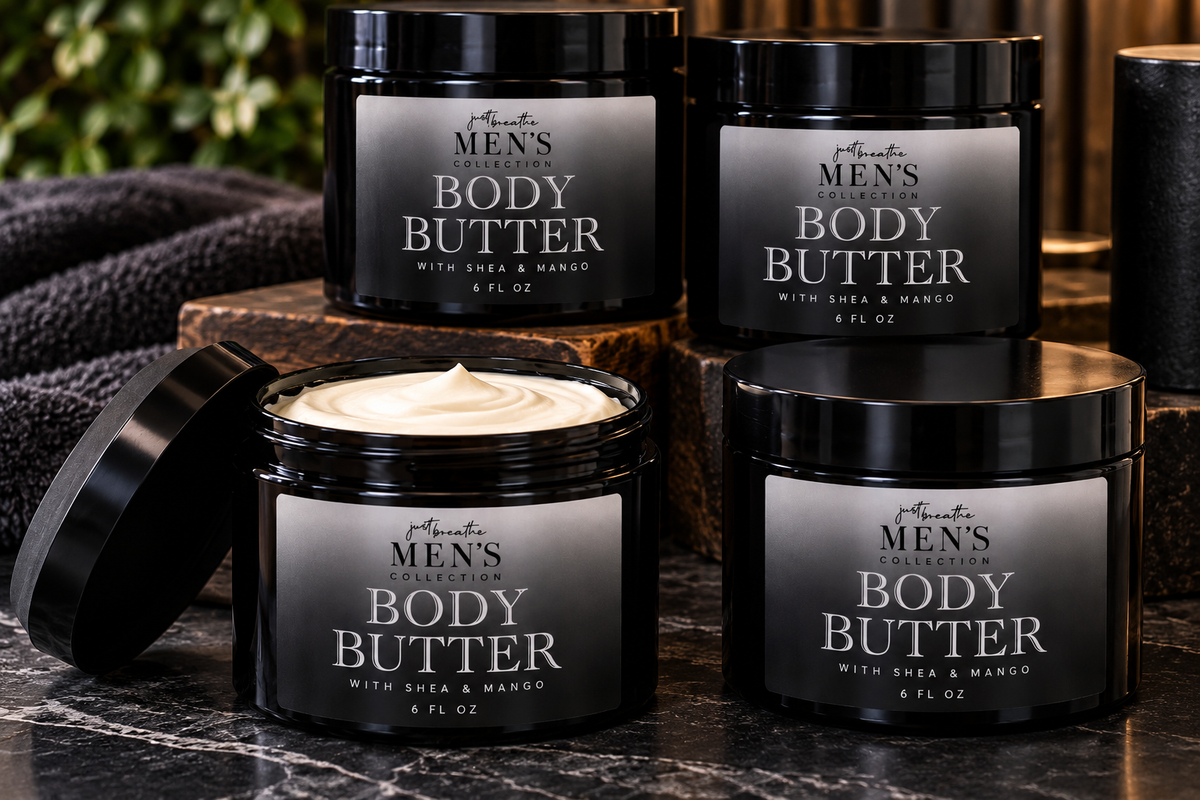 Just Breathe Men’s  Whipped Body Butter