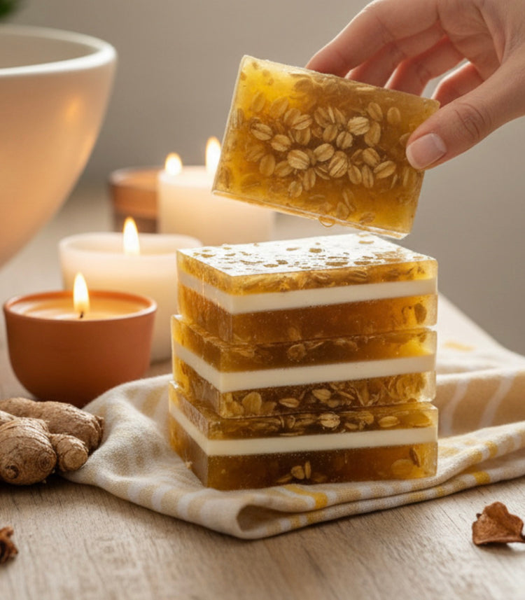 Golden Honey & Oats Hydrating Bar