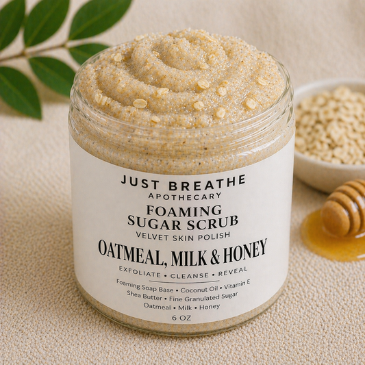 Foaming Sugar Scrub- Velvet Skin Polish