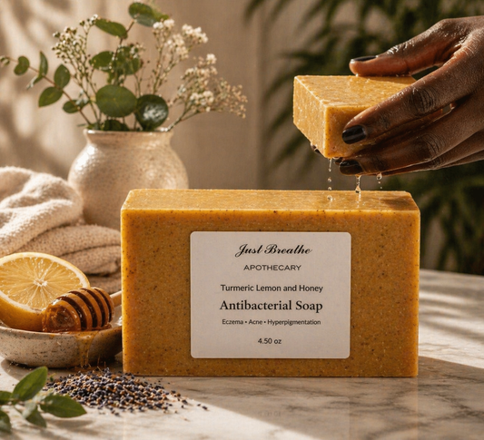 Turmeric Lemon and Honey Antibacterial Soap