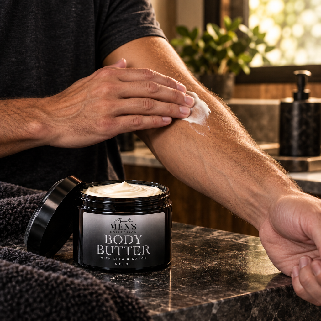 Body butter lifestyle concept